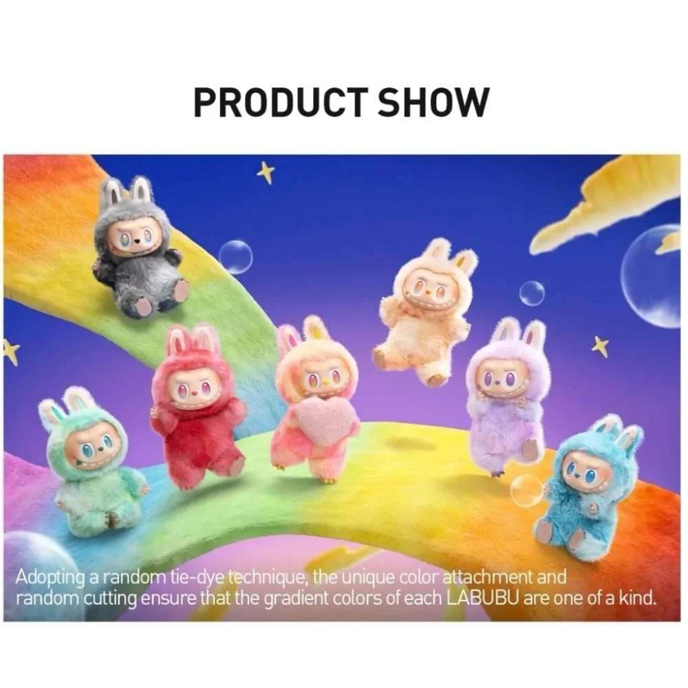 NIB Labubu THE MONSTERS Big into Energy Series Vinyl Plush Pendant - HAPPINESS